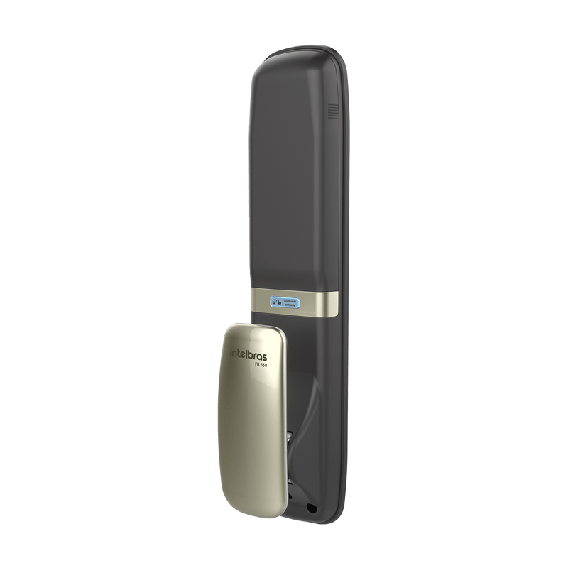 Fechadura Digital Push & Pull com Biometria FR 630 Intelbras