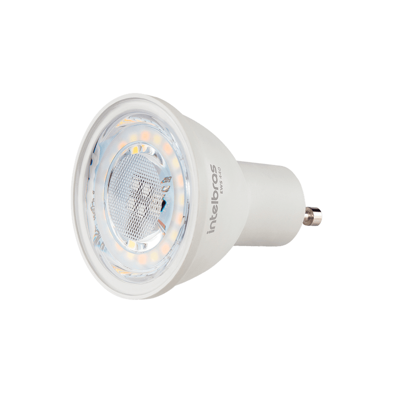 Kit Lâmpada LED Spot Smart Wi-Fi Intelbras EWS 440 - 2 unidades