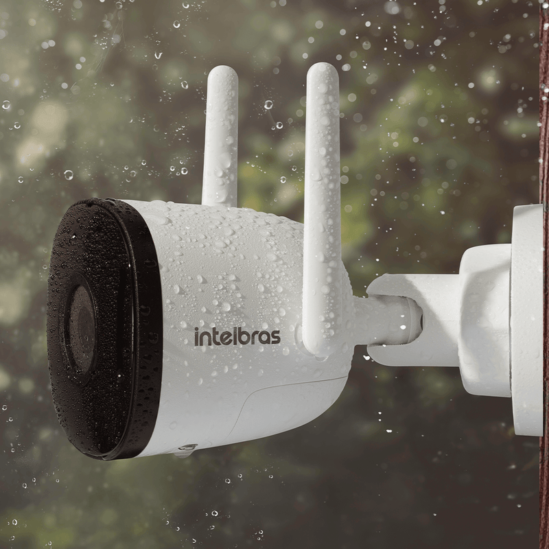 Câmera Inteligente Wi-Fi iM5 SC Full HD Branca Intelbras