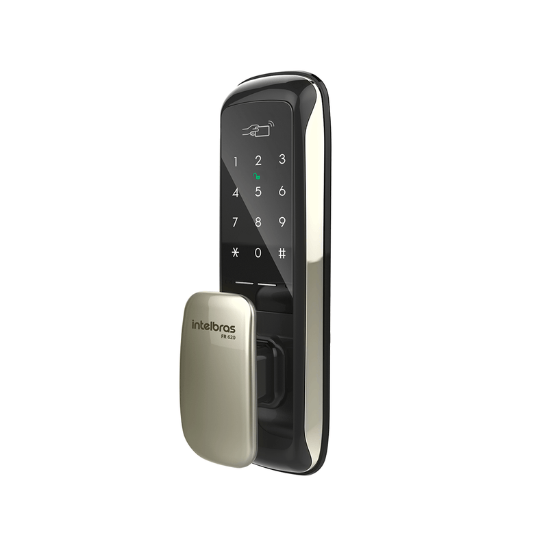 Fechadura Digital Push & Pull de Embutir FR 620 Intelbras