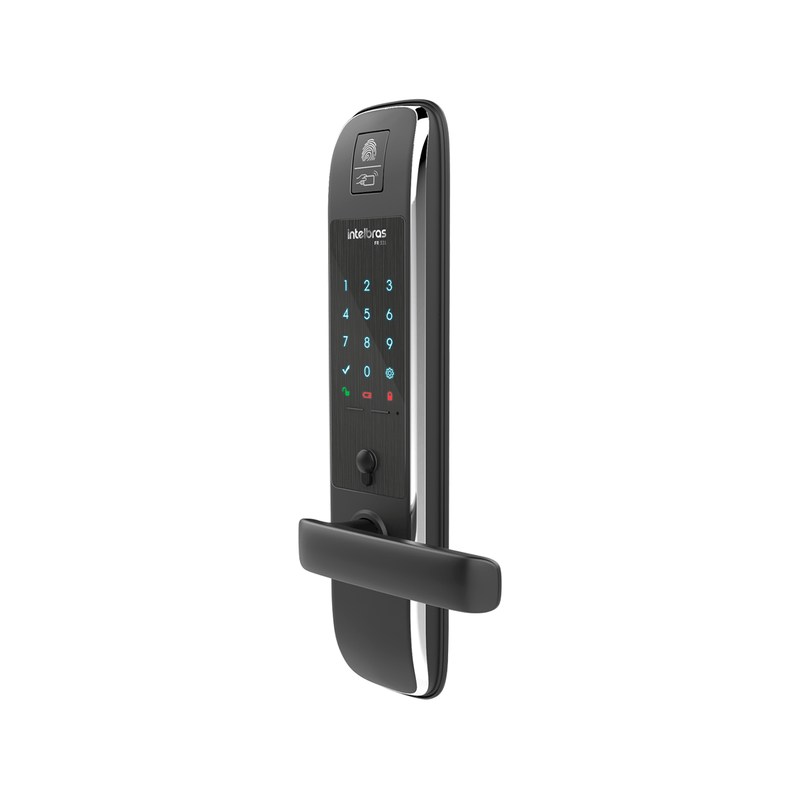 Fechadura Digital com Biometria FR 331 de Embutir Intelbras