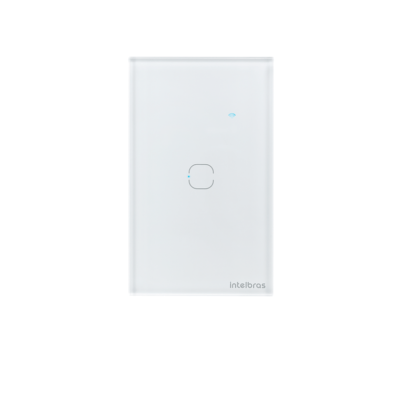 Kit Casa Inteligente Interruptor Touch EWS 1001 Branco Intelbras - 3 unidades