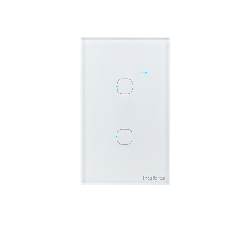 Kit Casa Inteligente Interruptor Touch EWS 1002 Branco Intelbras – 3 unidades
