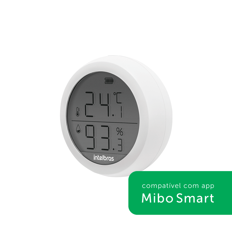 Sensor de Temperatura e Umidade MTU 1001 Smart Intelbras