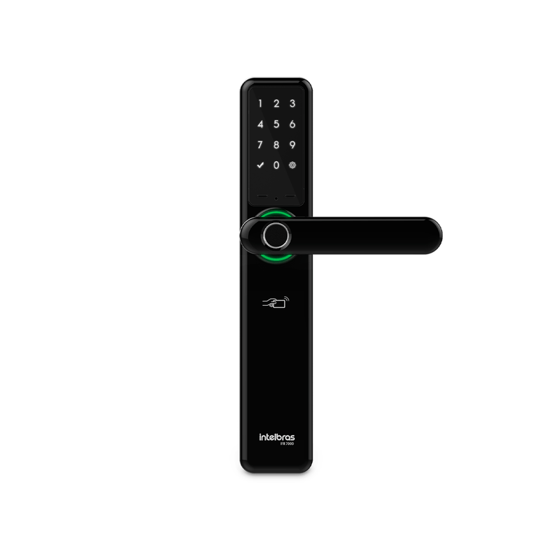 Fechadura Smart com Biometria IFR 7000 Preta Intelbras
