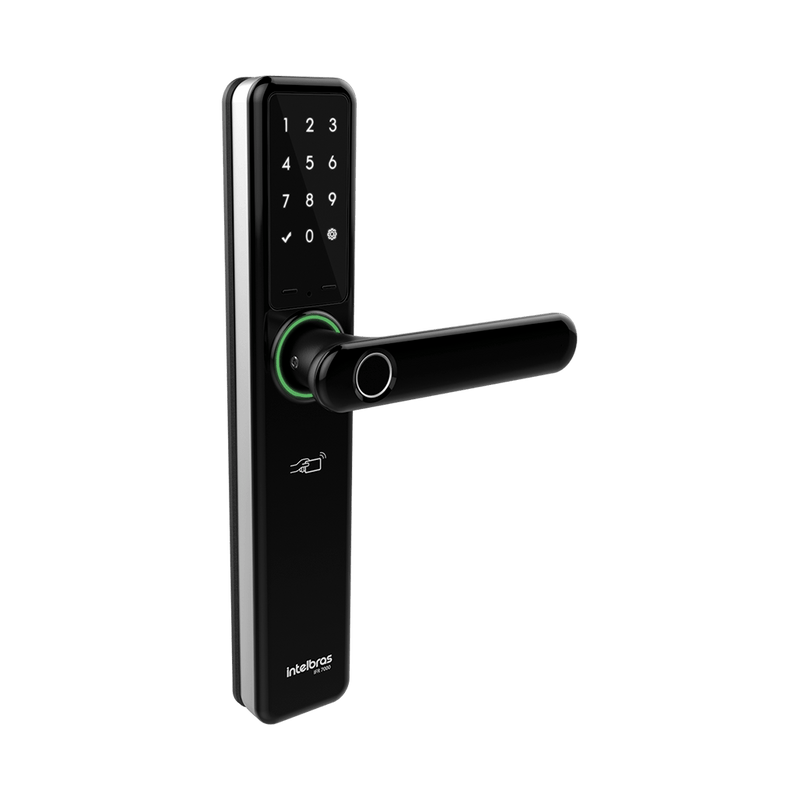 Fechadura Smart com Biometria IFR 7000 Preta Intelbras
