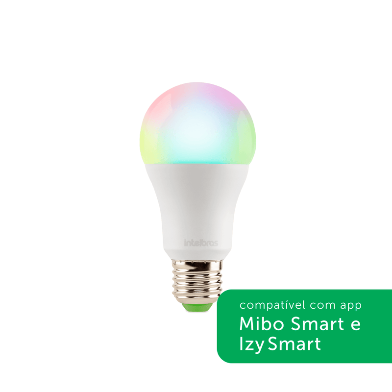 Lâmpada LED Wi-Fi Smart EWS 410 Intelbras