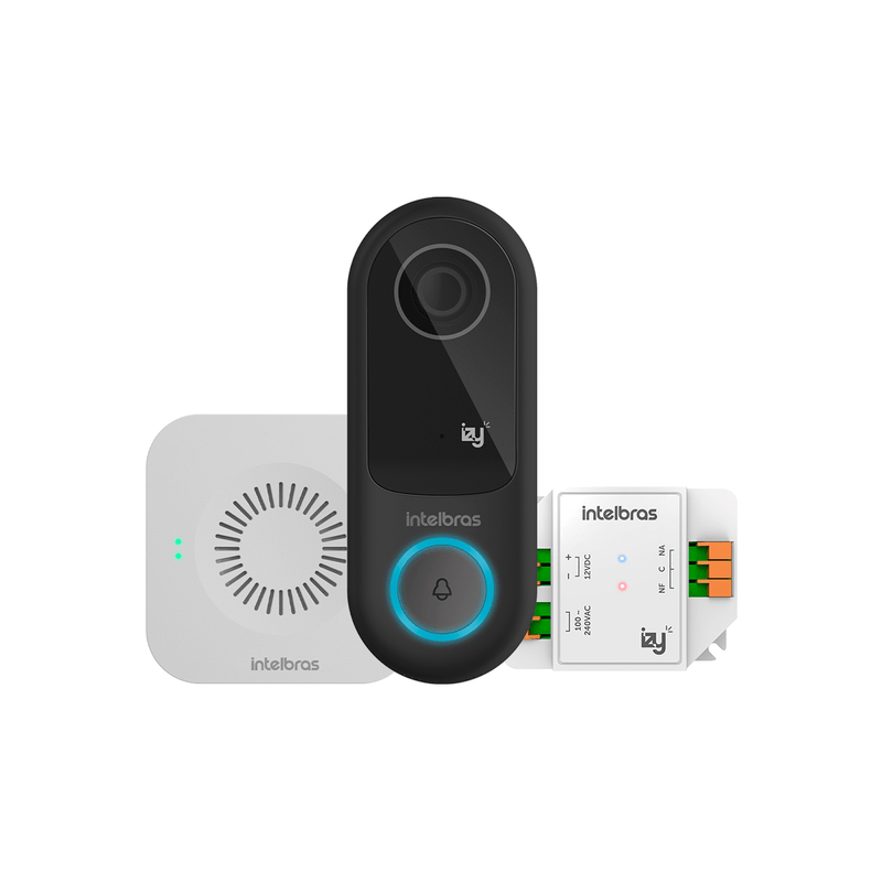 Vídeoporteiro Inteligente Izy Smart IVW 3000+ Intelbras