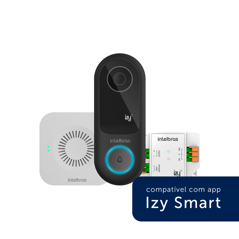 Vídeoporteiro Inteligente Izy Smart IVW 3000+ Intelbras