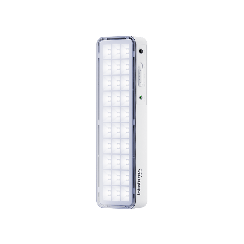 Kit Luminária de Emergência Autônoma Intelbras LEA 31 - 5 Unidades