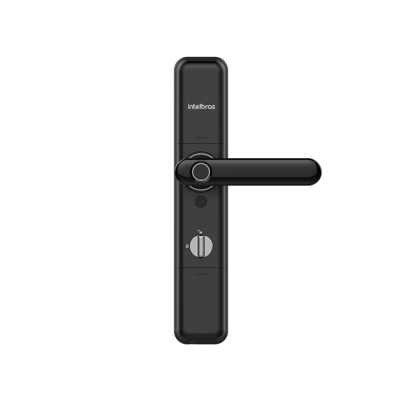 Fechadura Digital Inteligente de Embutir com Biometria MFR 7000 Intelbras