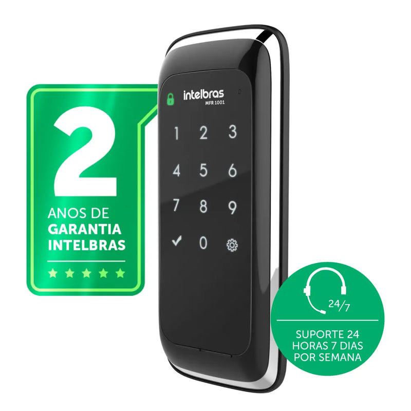 Fechadura Digital Inteligente de Sobrepor MFR 1001 Intelbras