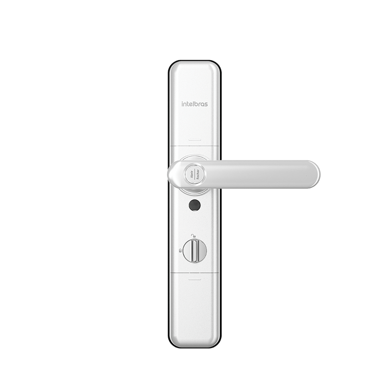 Fechadura Inteligente com Biometria MFR 7000 de Embutir Prata Intelbras