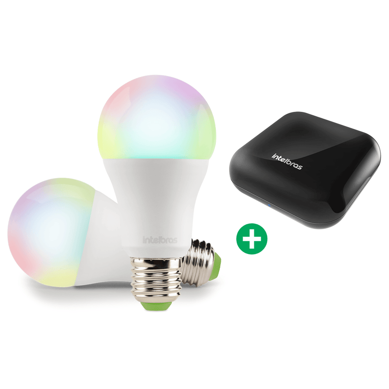 Kit Casa Inteligente 2 Lâmpadas Smart EWS 410 + Controle Remoto Universal MCR 1001