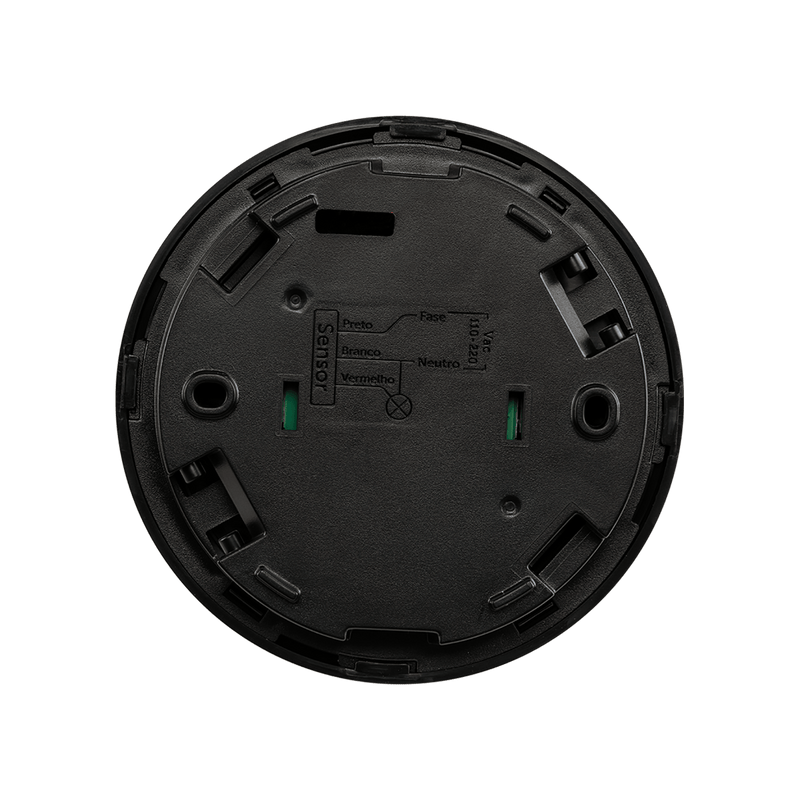 Kit Interruptor Sensor de Presença para Iluminação ESPI 360 Preto - 4 unidades