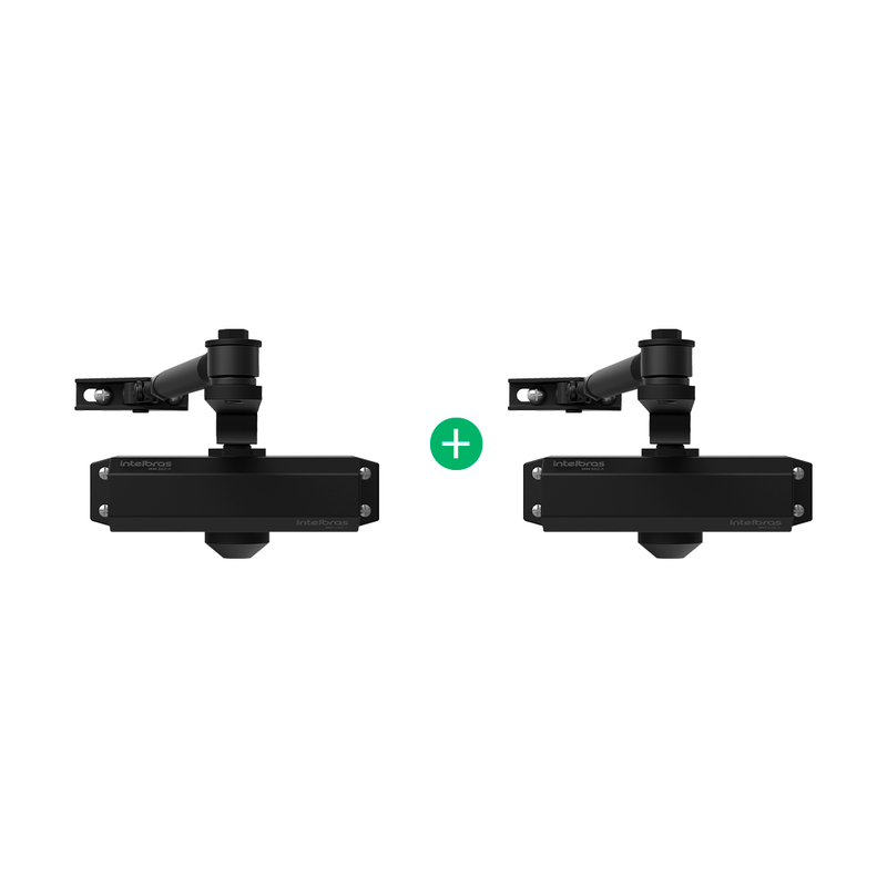 Kit Mola Hidráulica Aérea MH 103 para 65kg Preto - 2 peças