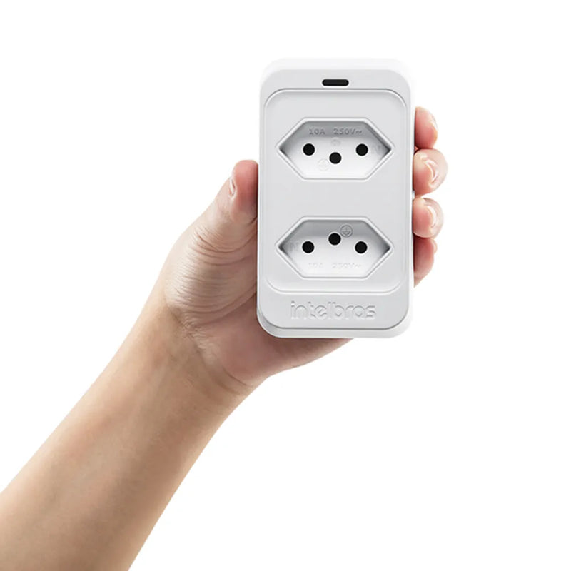 Kit dispositivo de Proteção Elétrica Intelbras EPS 302 Branco - 4 Peças