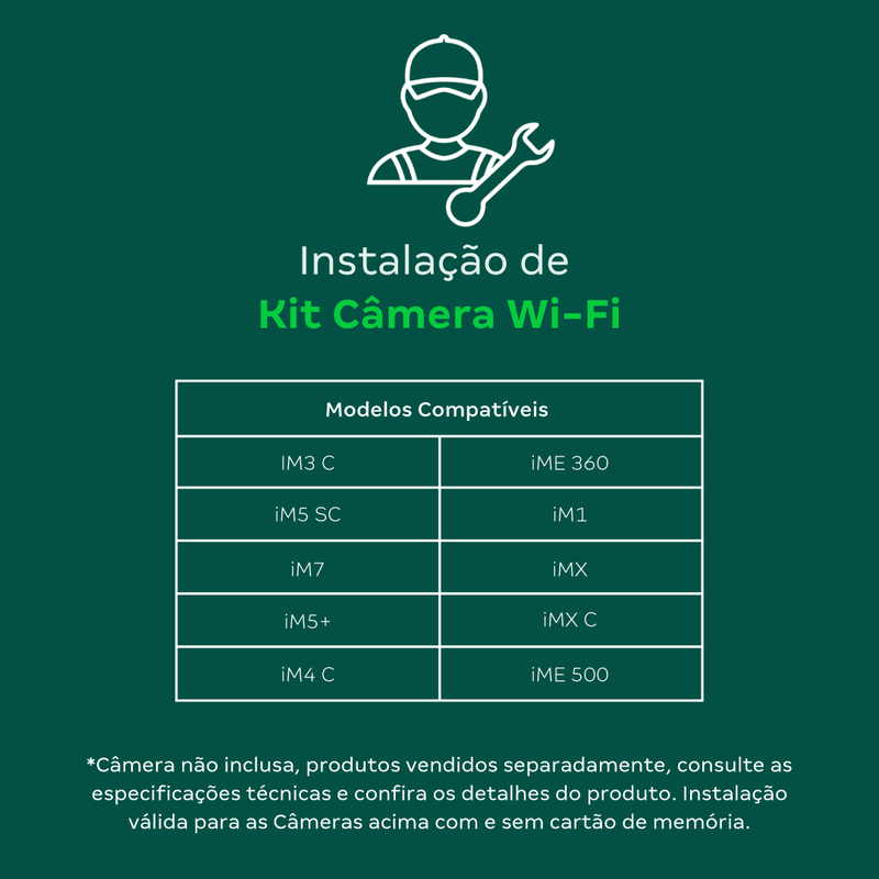 Instalação Kit Câmera Wi-Fi Mibo