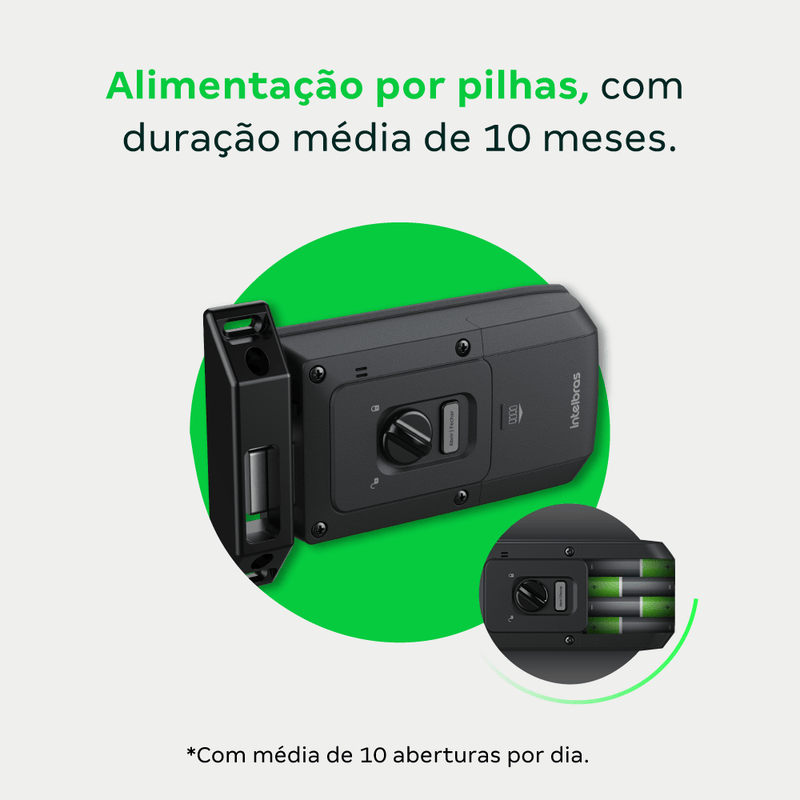 Fechadura Digital de Sobrepor FR 102 Intelbras