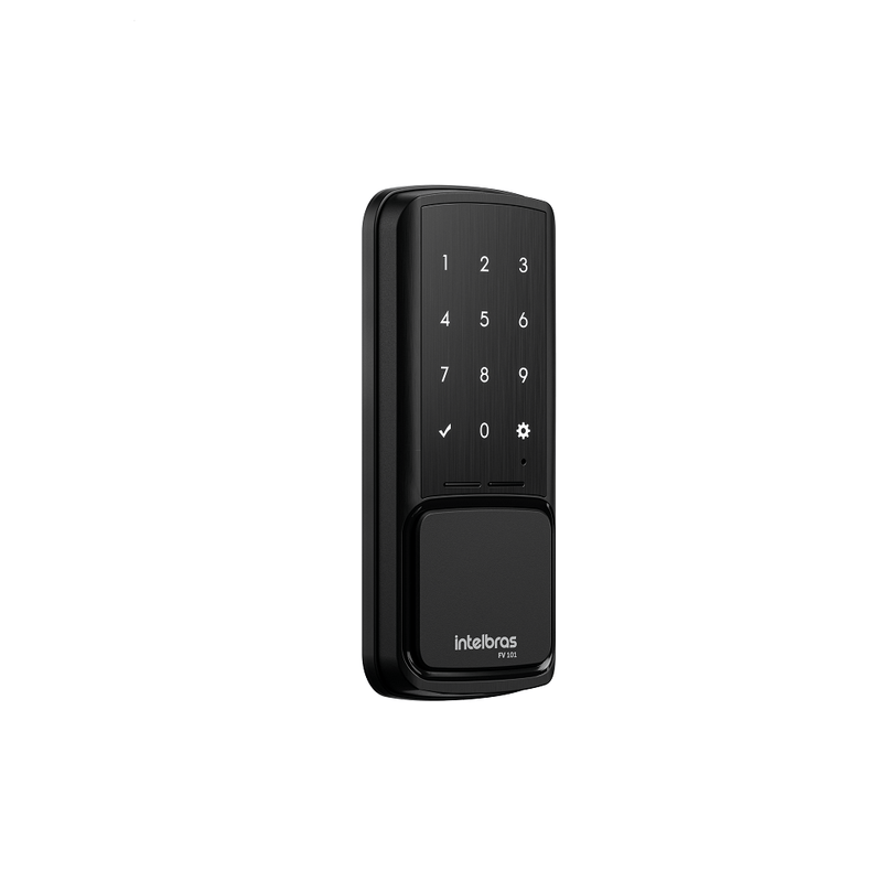 Fechadura Digital de Sobrepor FV 101 Preta Intelbras