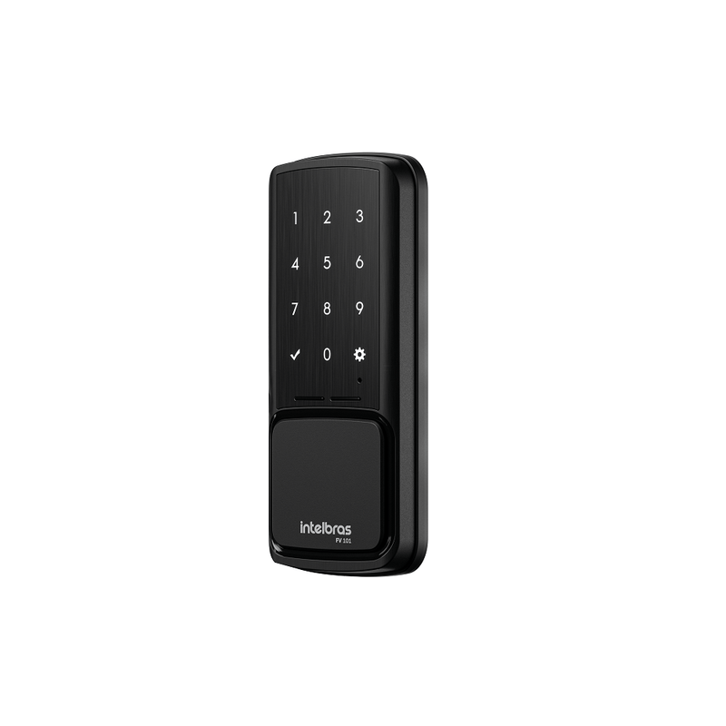 Fechadura Digital de Sobrepor FV 101 Preta Intelbras