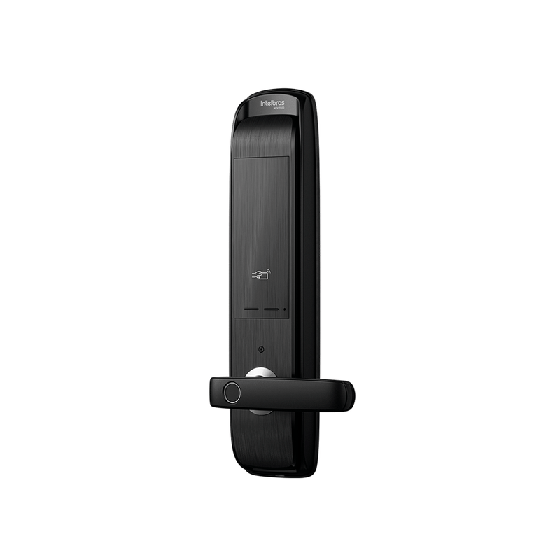 Fechadura Inteligente com Senha, Tag e Biometria MFV 7000 de Embutir Intelbras