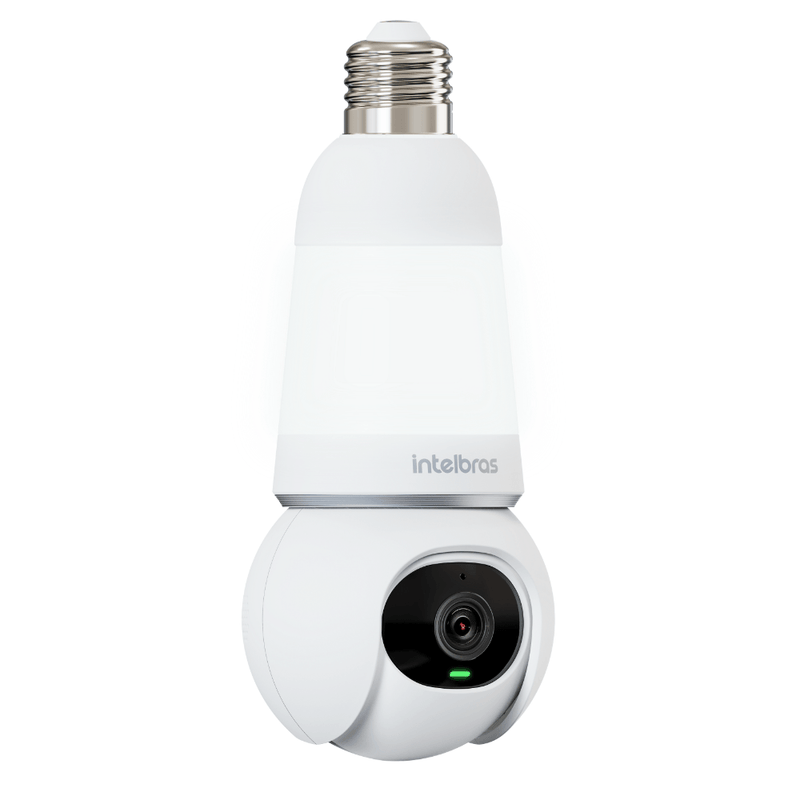 Câmera Inteligente iM6 com Conector E27 e Sensor Autotracking Intelbras