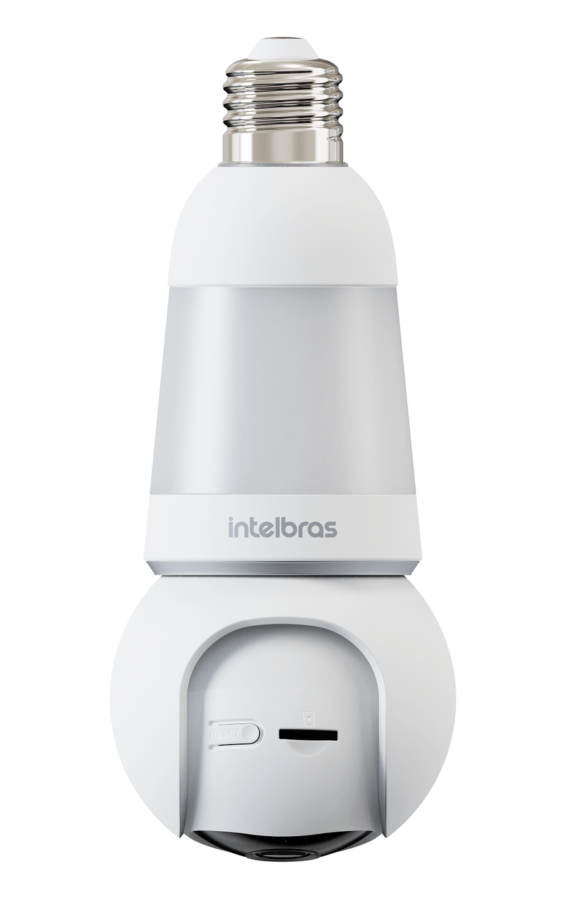 Câmera Inteligente iM6 com Conector E27 e Sensor Autotracking Intelbras