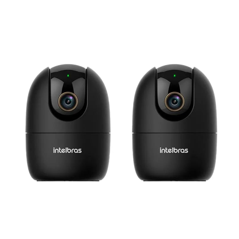 Câmera Inteligente Full HD Im4 C Black Intelbras - 2 Unidades