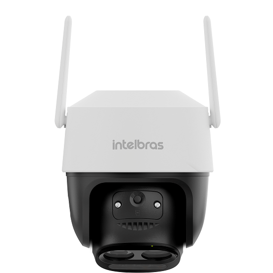 Câmera Externa iM7+ Zoom Visão Noturna e Áudio Bidirecional Intelbras