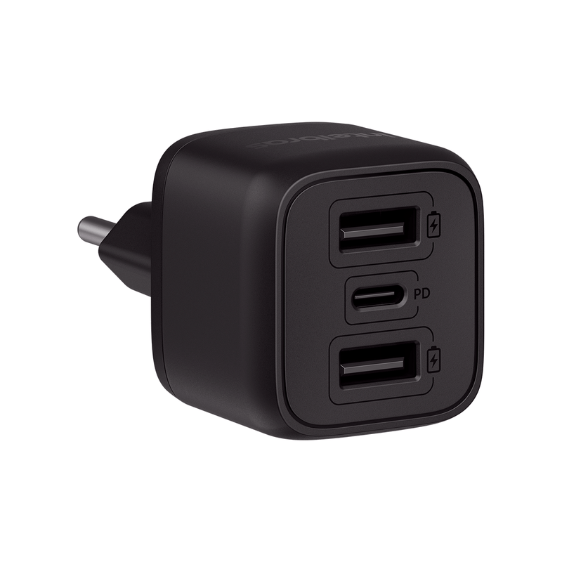 Carregador Turbo 32W GaN EC 12 POWER Preto Intelbras