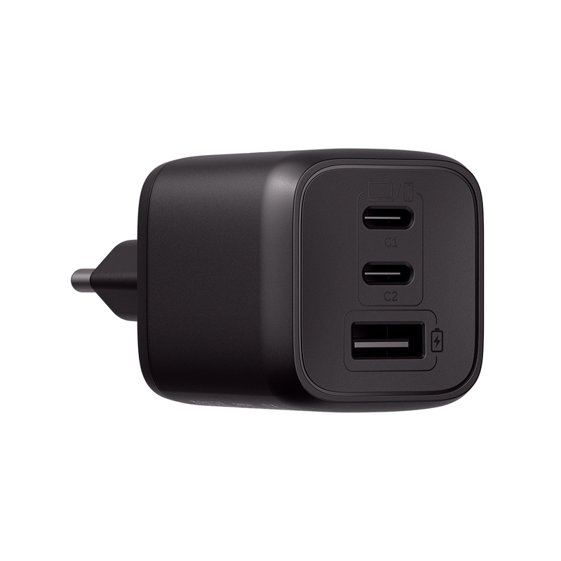 Carregador Turbo 65W GaN EC 21 POWER Preto Intelbras