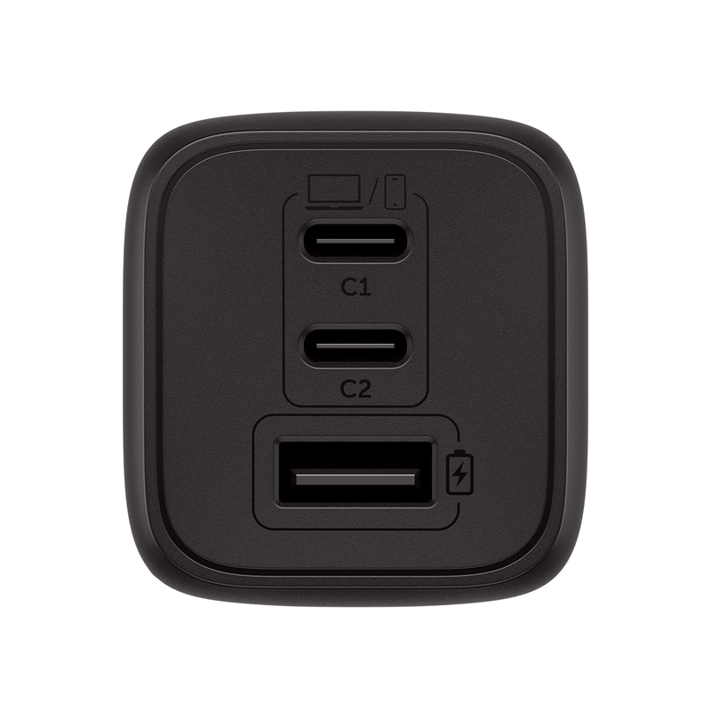 Carregador Turbo 65W GaN EC 21 POWER Preto Intelbras