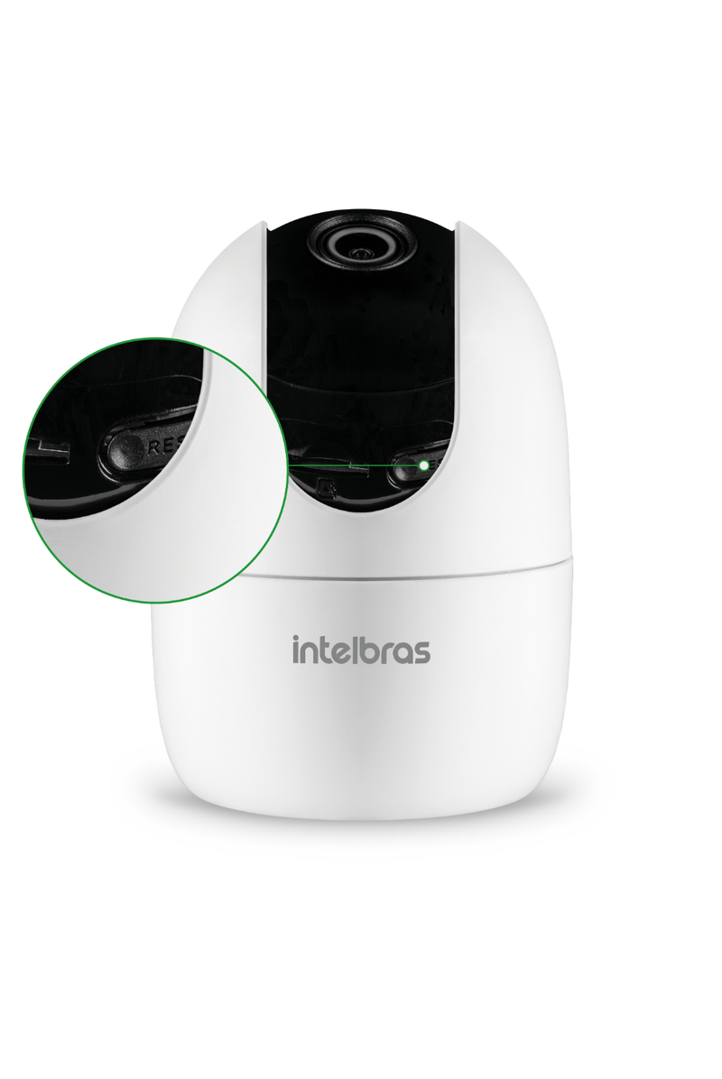 Câmera Inteligente 360° com MicroSD 32GB Intelbras iM4 Resolução 3MP