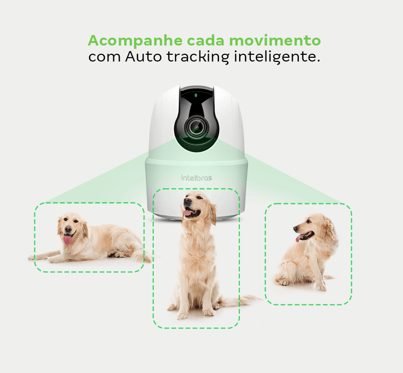 Câmera Inteligente Visão 360° com MicroSD 32GB Intelbras IME 360 3MP